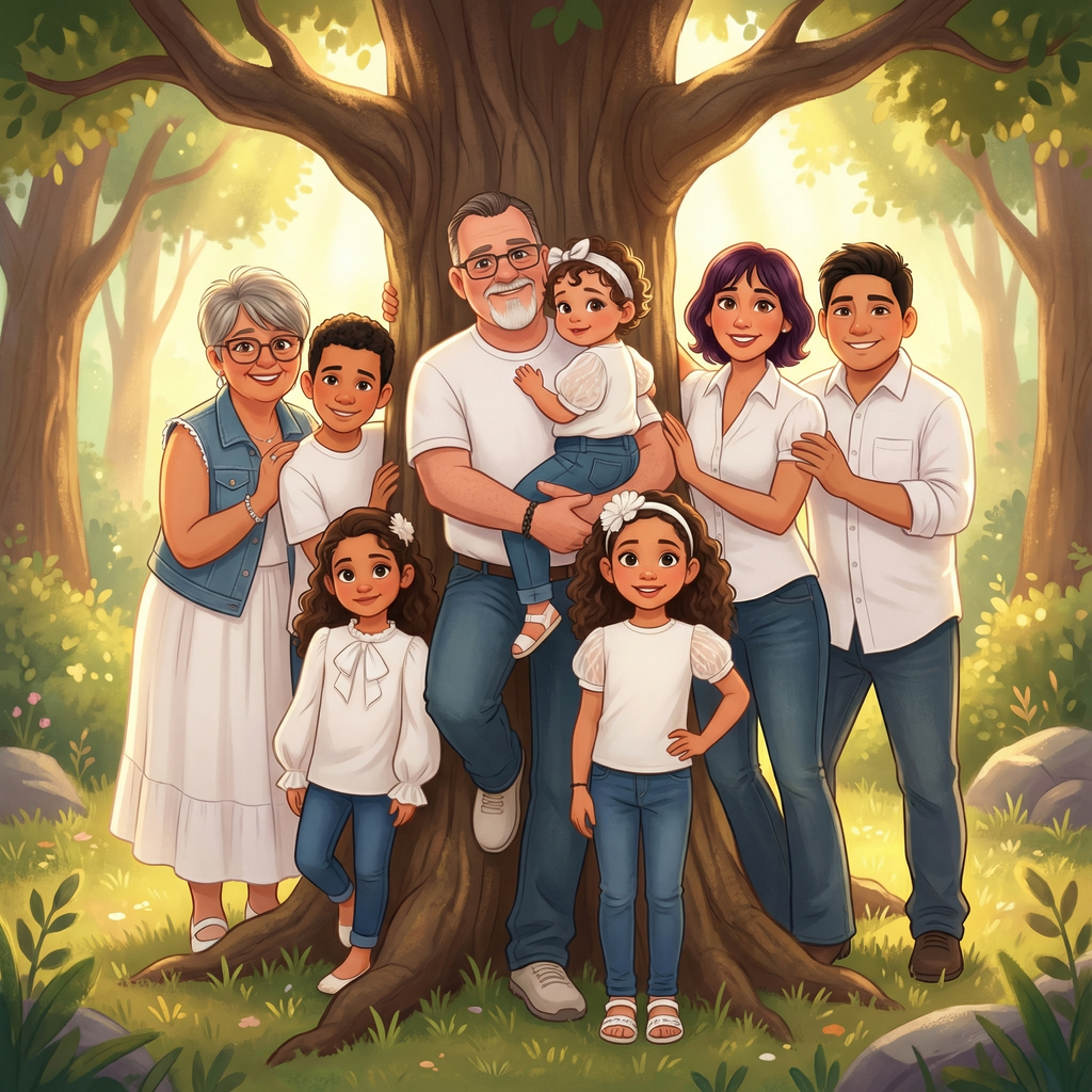 Dad Granpa Grandpa Grandfather Theme Family Personalized Cartooned Skinny Tumbler