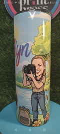 Storytelling Tumbler - Hobbies & Personality - Personalized & Cartooned Tumbler